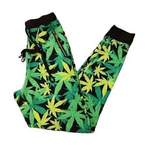 [Bottom Sharp] 420 Hi Rise Joggers - Size XS